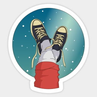 sneakers Sticker